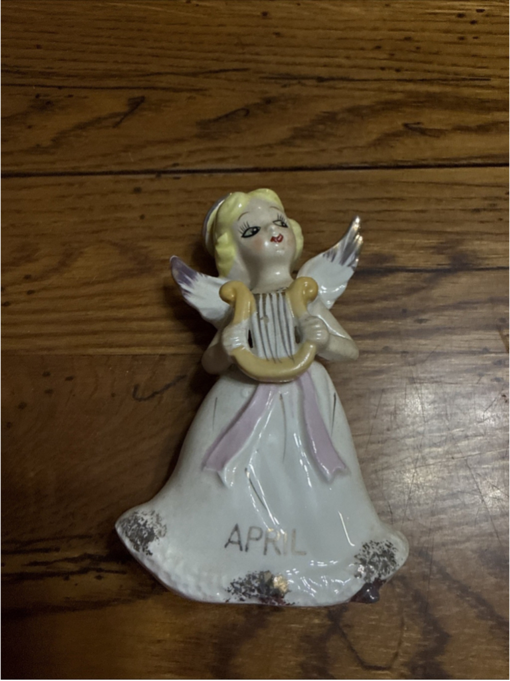 Vintage Nippon Yoko Boeki Angel Figurine Made in Japan 5” EUC
